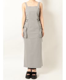 EMODA | アウトポケットマキシワンピース(ワンピース)