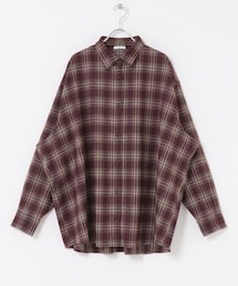 ITEMS URBANRESEARCH | 起毛チェックルーズシャツ(シャツ/ブラウス)