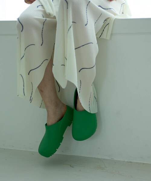 THE GOODLAND MARKET（ザグッドランドマーケット）の「BIRKENSTOCK　SUPER-BIRKI2.0PUBOLD GRN (REGULAR)（スリッポン・レディース・GREEN・36/37/38）」の3枚目の写真
