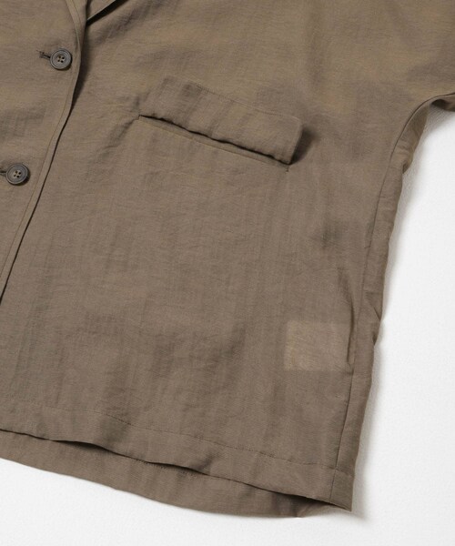 ITEMS URBANRESEARCH（アイテムズ アーバンリサーチ）の「シアードルマンジャケット（テーラードジャケット・レディース・BLK/BRN/GREGE・Free）」の8枚目の写真