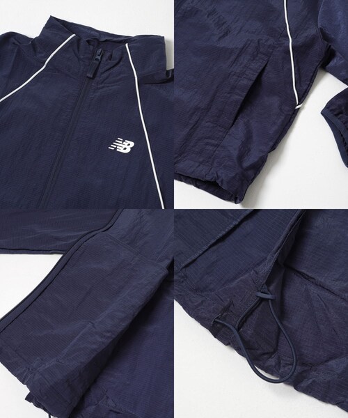 URBAN RESEARCH（アーバンリサーチ）の「NEW BALANCE　スポーツレガシージャケット（テーラードジャケット・レディース・NBネイビー・M）」の4枚目の写真