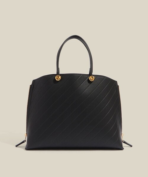 ROPE'（ロペ）の「【E'POR】【数量限定】Y BAG Medium Emboss（トートバッグ・レディース・ブラック/ベージュ・F）」の4枚目の写真