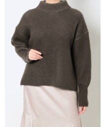 LAGUNAMOON | ラクーンバイカラーニットプルオーバー(ニット/セーター)