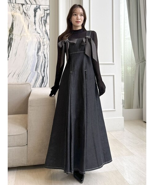 dazzlin（ダズリン）の「フロントツインリボンジャンスカ（ジャンパー