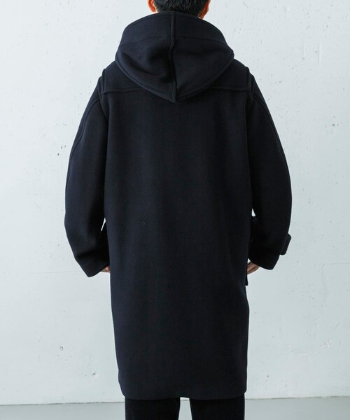 URBAN RESEARCH(アーバンリサーチ)の「blurhmsROOTSTOCK Wool Felton Duffle Coat(ダッフルコート・メンズ・DarkNavy・2/3)」の3枚目の写真