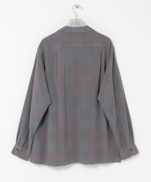 URBAN RESEARCH（アーバンリサーチ）の「new basic　BISHU RAYON CHECK SHIRTS（シャツ/ブラウス・メンズ・PINK/NAVY・M/L/XL）」の14枚目の写真