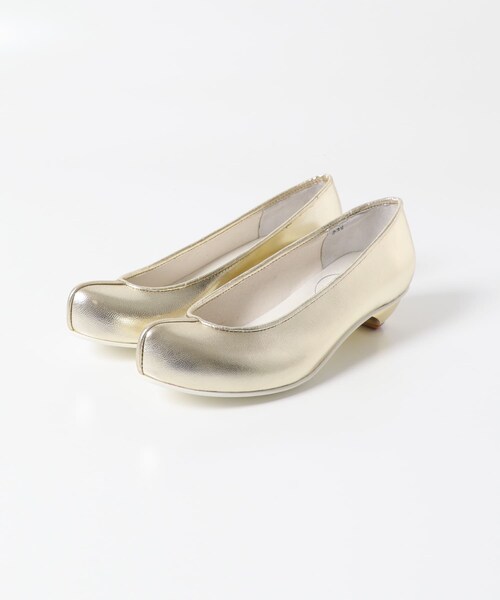 かぐれ（カグレ）の「COSMIC WONDER　fsgw leather folk pumps（パンプス・レディース・white gold/F Silver・23.5/24/24.5）」の12枚目の写真