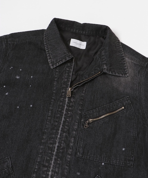 URBAN RESEARCH（アーバンリサーチ）の「new basic 10oz DENIM WORK JACKET（デニムジャケット・メンズ・INDIGO/BLACK・M/L）」の5枚目の写真