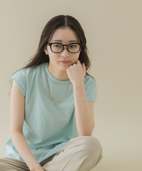 SMELLY（スメリー）の「ウェリントンダテメガネ（メガネ・レディース・BLK/DEMI・-）」の10枚目の写真