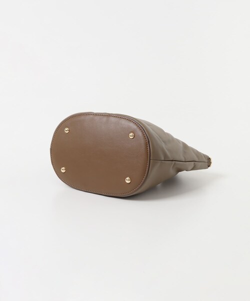 URBAN RESEARCH DOORS(アーバンリサーチドアーズ)の「パファーハンドルバッグ(ハンドバッグ・レディース・BLUE/BROWN・one)」の8枚目の写真