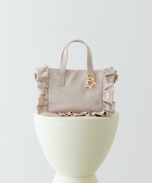 RODE SKO | スターチャームフリルミニトートバッグ(ハンドバッグ)