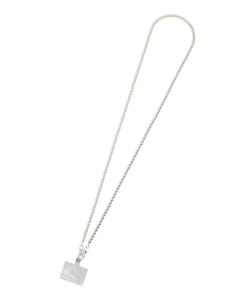 ADAM ET ROPE'(アダムエロペ)の「スマホショルダーストラップ(その他小物・レディース・シルバー/シルバー系・F)」の13枚目の写真