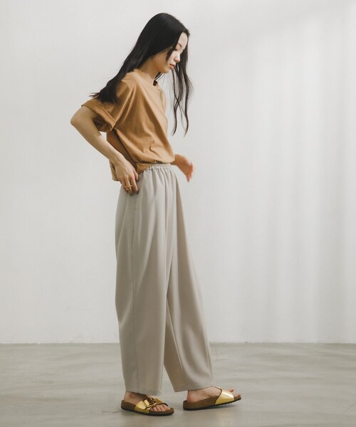 URBAN RESEARCH DOORS(アーバンリサーチドアーズ)の「Printed Loose T-shirts(Tシャツ/カットソー・レディース・NATURAL/TAN・Free)」の6枚目の写真