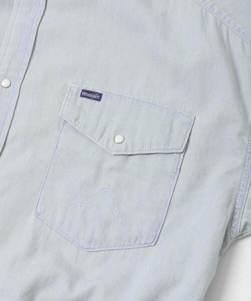 EKAL（エカル）の「『別注』Wrangler×EKAL　ライトデニムワークシャツ（シャツ/ブラウス・レディース・USED/O.W・Free）」の18枚目の写真