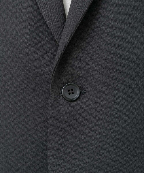 URBAN RESEARCH DOORS（アーバンリサーチドアーズ）の「LIFE STYLE TAILOR　レトロヘリンボンストレッチジャケット（テーラードジャケット・メンズ・BLACK/GRAY・S/M/L/XL）」の21枚目の写真