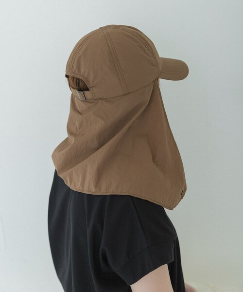 URBAN RESEARCH Sonny Label（アーバンリサーチサニーレーベル）の「UVカットサンシェードハット（キャップ・レディース・ブラック/Lブラウン/ベージュ・One）」の11枚目の写真