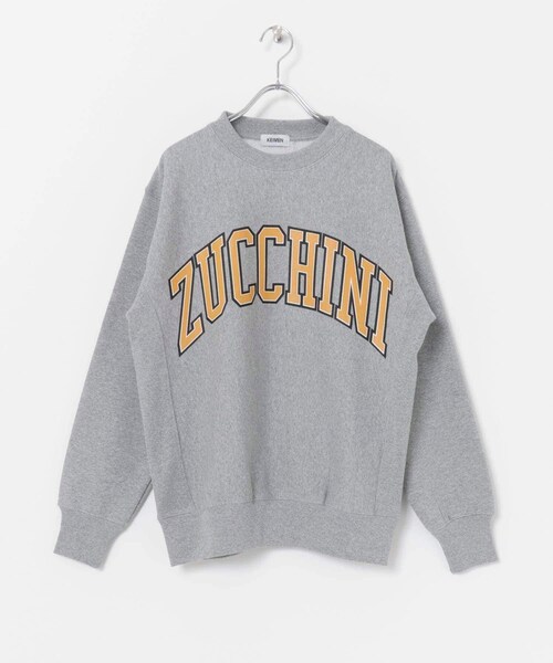 THE GOODLAND MARKET（ザグッドランドマーケット）の「KEIMEN　ZUCCHINI sweat（スウェット・メンズ・Gray・M/L/XL）」の8枚目の写真