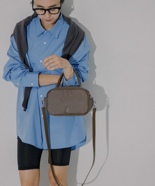 RODE SKO（ロデスコ）の「hun RODESKO　Marbling boston（ボストンバッグ・レディース・SALLOW/CCL BROWN・one）」の14枚目の写真