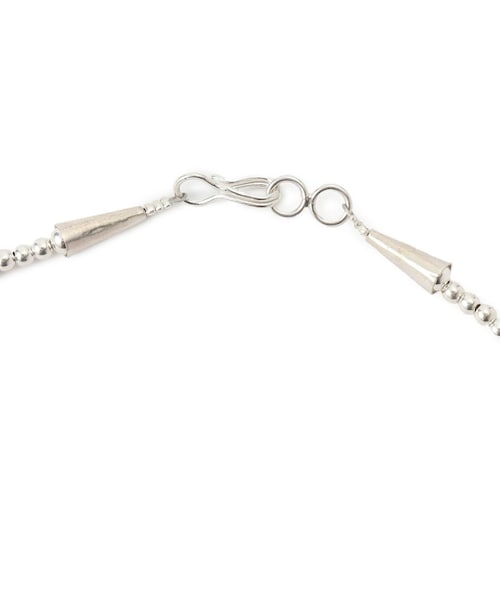 ADAM ET ROPE'（アダムエロペ）の「【J'aDoRe・店舗限定】【ERICKA NICOLAS BEGAY（エリッカニコラスビゲイ）】ナバホパールネックレス3mm/80cm（ネックレス・レディース・シルバー・F）」の12枚目の写真