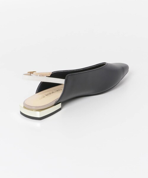 RODE SKO（ロデスコ）の「『MADE IN JAPAN』NEDKE バックストラップパンプス（パンプス・レディース・PINK/BLACK/GREIGE・36/37/38）」の11枚目の写真