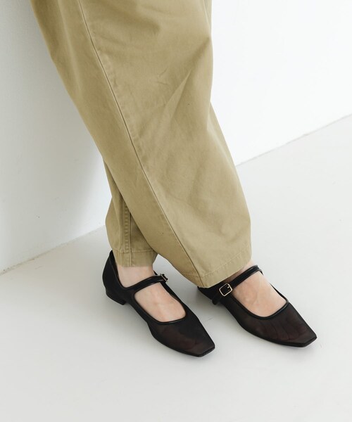 URBAN RESEARCH(アーバンリサーチ)の「シアーメリージェーンフラットシューズ(パンプス・レディース・BLACK/BEIGE・23.5/24/24.5/25)」の9枚目の写真