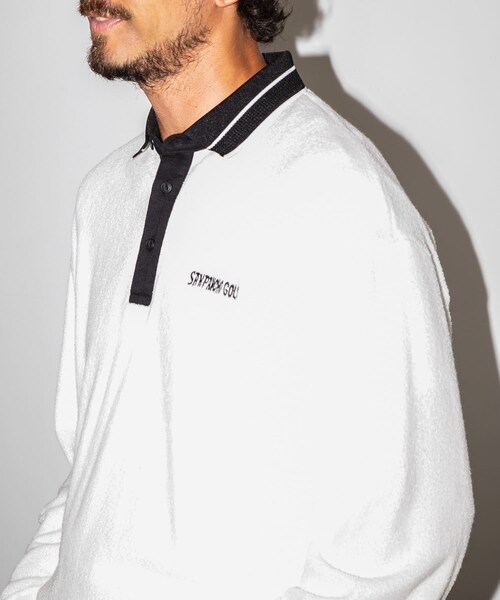 URBAN RESEARCH Sonny Label（アーバンリサーチサニーレーベル）の「OOPS×RYUAMBE　ポロシャツ（ポロシャツ・メンズ・NAVY/WHITE/BLACK・M/L）」の5枚目の写真