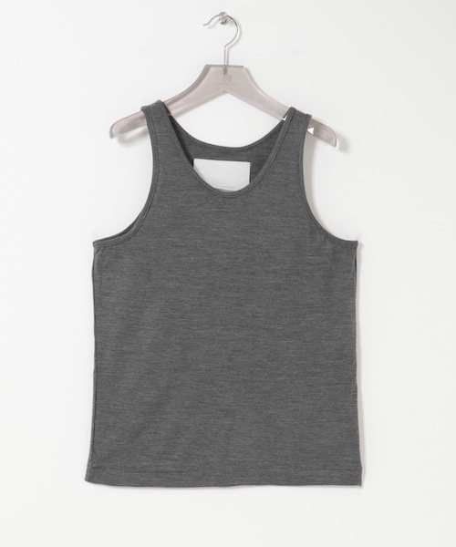 URBAN RESEARCH(アーバンリサーチ)の「nonnotte STANDARD TANK TOP(タンクトップ・メンズ・CHARCOAL・4/5)」の1枚目の写真