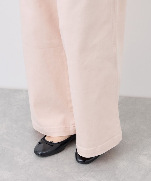 ROPE' PICNIC（ロペピクニック）の「【ウエスト革命デニム】Pinkウエストシェイプワイドデニム（デニムパンツ・レディース・ピンク・36/38/40）」の18枚目の写真