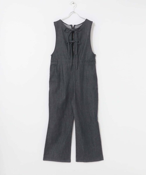 URBAN RESEARCH ROSSO（アーバンリサーチロッソ）の「F by ROSSO　デニムリボンオールインワン（サロペット/オーバーオール・レディース・INDIGO・36/38）」の12枚目の写真