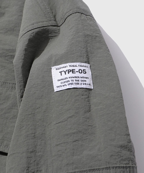 ADAM ET ROPE'(アダムエロペ)の「【elephant TRIBAL fabrics/エレファントトライバルファブリクス】Double Military Jacket(その他アウター・メンズ・ブラック/カーキ・F)」の7枚目の写真