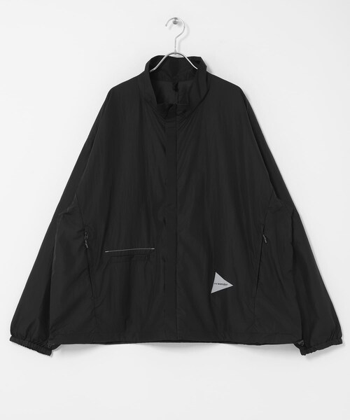 EKAL(エカル)の「and wander OVERSIZED RIP JACKET(テーラードジャケット・メンズ・BLACK/PURPLE・M/L)」の8枚目の写真