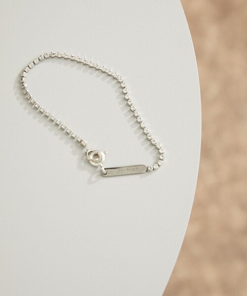 ADAM ET ROPE'（アダムエロペ）の「【公式サイト限定】【Le Chic Radical】Baby Crystal Bracelet（ブレスレット・レディース・シルバー・F）」の16枚目の写真