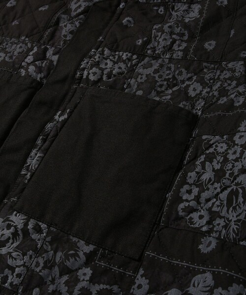 ADAM ET ROPE'（アダムエロペ）の「【NOMA RHYTHM TEXTILE/ノーマリズム テキスタイル】Reversible Work Vest（ベスト・メンズ・ブラック・3）」の9枚目の写真