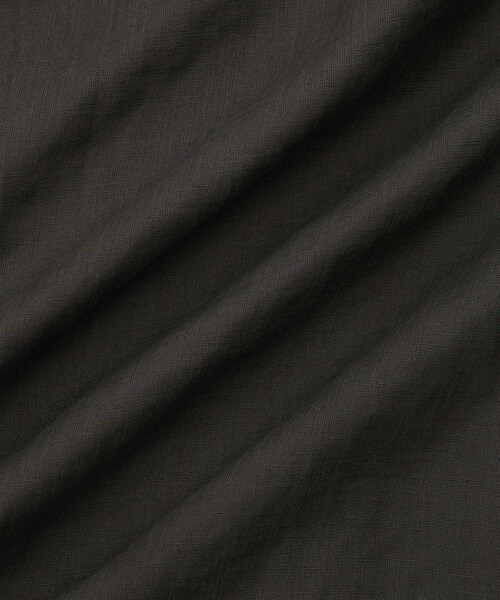 ROPE'（ロペ）の「【WEB・一部店舗限定】フロントオープンシャツワンピース/洗える（ワンピース・レディース・チャコール/ベージュ・F）」の13枚目の写真