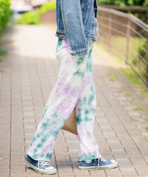 URBAN RESEARCH Sonny Label（アーバンリサーチサニーレーベル）の「Sayaka Shibuki Tie dye pants（その他パンツ・レディース・タイダイ/ベージュ・FREE）」の17枚目の写真
