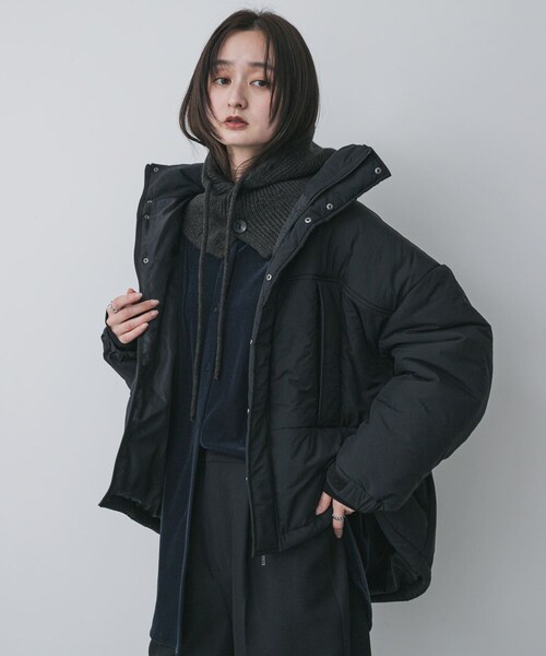 SENSE OF PLACE by URBAN RESEARCH(センスオブプレイスバイアーバンリサーチ)の「『2WAY仕様/撥水』『UR TECH』モンスターブルゾン(その他アウター・レディース・IVORY/BLACK/Y.BEIGE/BLK×GRY・one)」の20枚目の写真