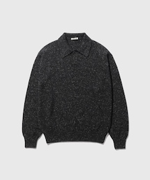 ADAM ET ROPE' | 【AURALEE/オーラリー】CASHMERE NEP KNIT POLO(ニット/セーター)