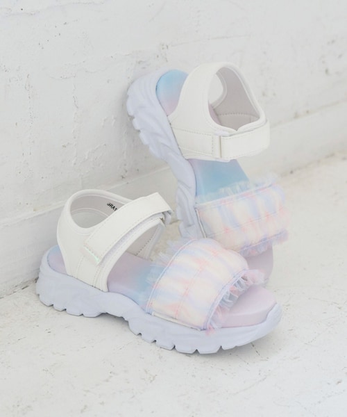 ROPE' PICNIC（ロペピクニック）の「【KIDS/キッズ】チュールサンダル（サンダル・キッズ・ブラック/その他・20/21/22）」の11枚目の写真