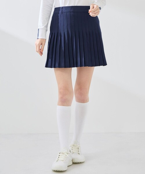 ROPE'(ロペ)の「ライン使いプリーツスカート/撥水(スカート・レディース・ブラック/ホワイト/ネイビー・L/M/S)」の21枚目の写真