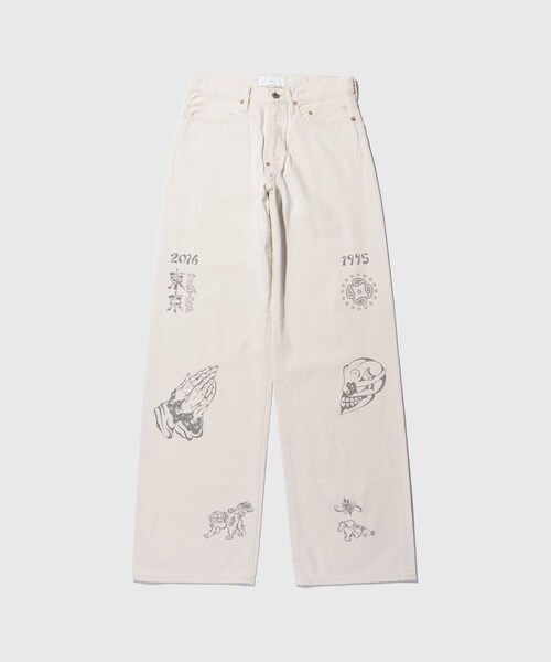 【SUGARHILL/シュガーヒル】TATTOO FLASH PRINT MODERN DENIM REGULER CUT