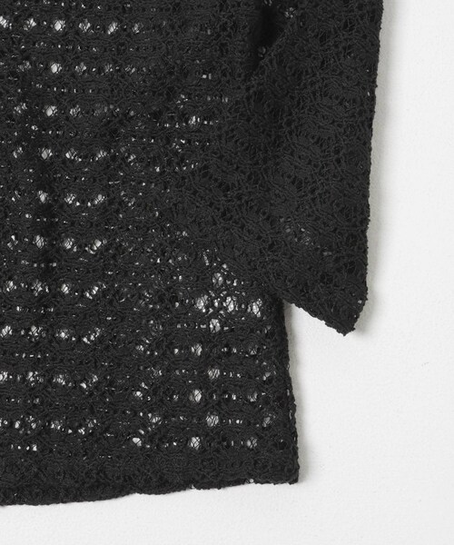 URBAN RESEARCH DOORS(アーバンリサーチドアーズ)の「mizuiro-ind LACE SHIRTS(シャツ/ブラウス・レディース・IVORY/BLACK・One)」の8枚目の写真