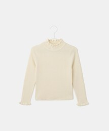 ROPE' PICNIC（ロペピクニック）の「【KIDS/キッズ】アンチピリングフリルニットプルオーバー/リンクコーデ（ニット/セーター・キッズ）」