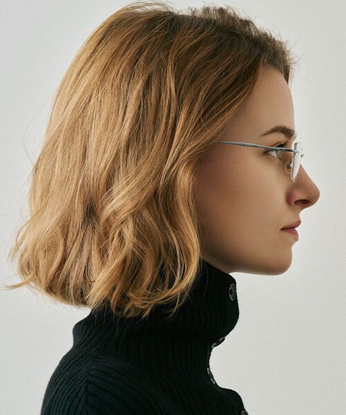 SENSE OF PLACE by URBAN RESEARCH（センスオブプレイスバイアーバンリサーチ）の「NUEF　nuef0142（メガネ・レディース・GOLD/SILVER・One）」の5枚目の写真