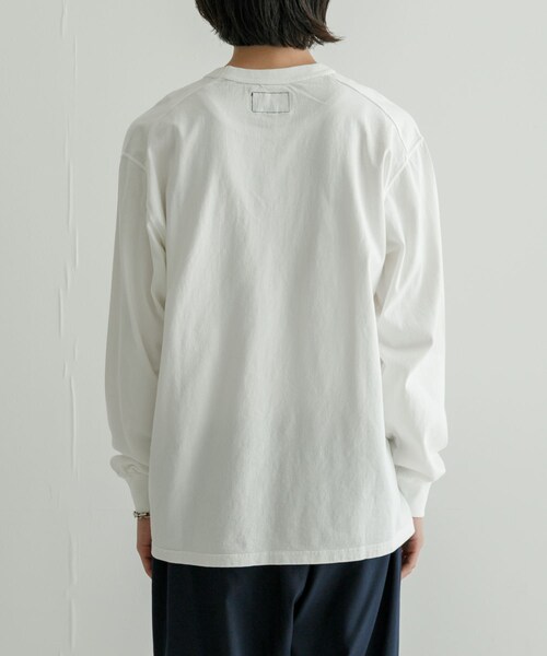URBAN RESEARCH（アーバンリサーチ）の「THE NORTH FACE PURPLELABEL　7oz L/S Pocket T-shirts（Tシャツ/カットソー・メンズ・Off White/A Gray/Black・M/L）」の11枚目の写真
