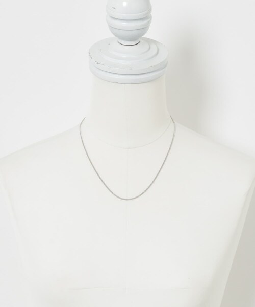 URBAN RESEARCH（アーバンリサーチ）の「TOM WOOD　BILLIE CHAIN（ネックレス・レディース・SILVER・18）」の4枚目の写真