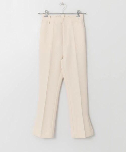 URBAN RESEARCH Sonny Label（アーバンリサーチサニーレーベル）の「センタープレスフレアパンツ（その他パンツ・レディース・オレンジ/オフ/ブラック・36/38）」の7枚目の写真