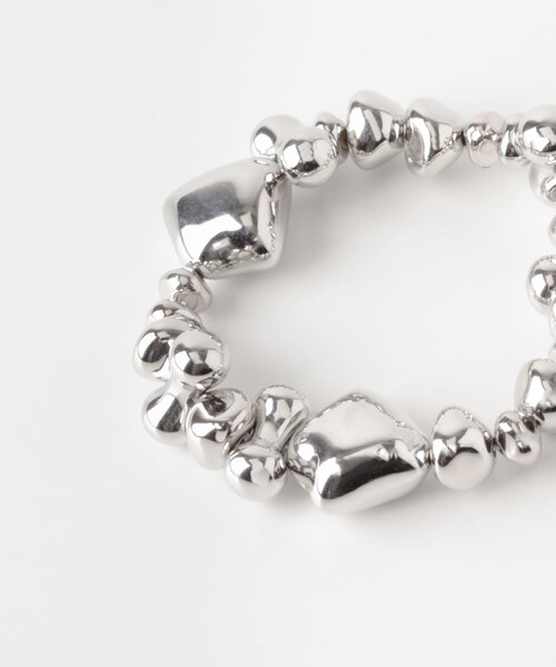 URBAN RESEARCH(アーバンリサーチ)の「LY NANA HAIR TIE(ヘアゴム・レディース・RAW UMBER/SILVER・-)」の11枚目の写真