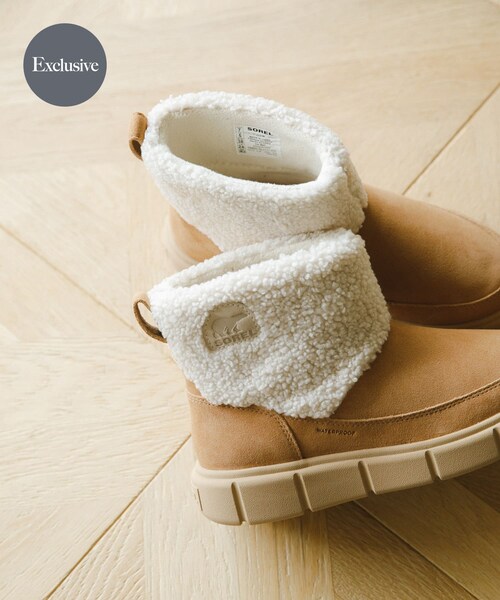 URBAN RESEARCH DOORS（アーバンリサーチドアーズ）の「『別注カラー』SOREL　SLIPON COZY WP（ブーツ・レディース・別注TAWNY・23.5/24/24.5）」の16枚目の写真