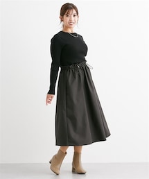 nissen | 【大きい胸専用】ニットドッキングワンピース(ワンピース)