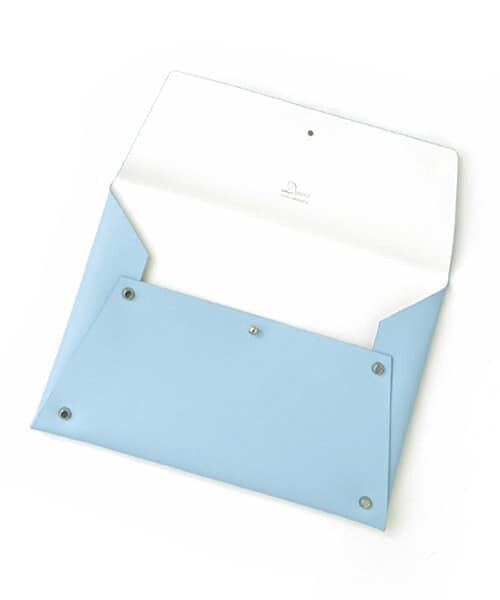 URBAN RESEARCH DOORS（アーバンリサーチドアーズ）の「PVC クラッチバック（クラッチバッグ・レディース・IVORY/BLUE/PINK・one）」の9枚目の写真